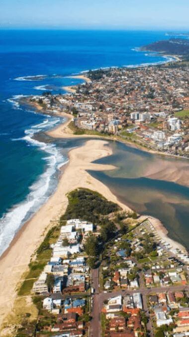 Above Terrigal Beach