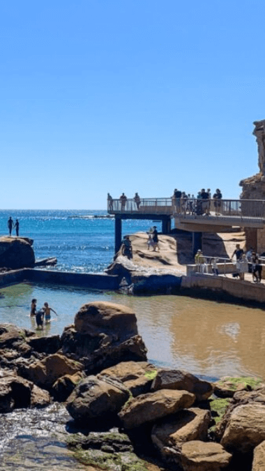 Terrigal ocean bath and boardwalk