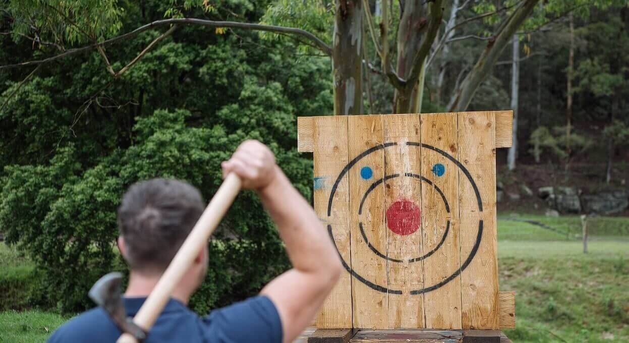 Glenworth Valley Outdoor Adventires - Axe Throwing Adventure 