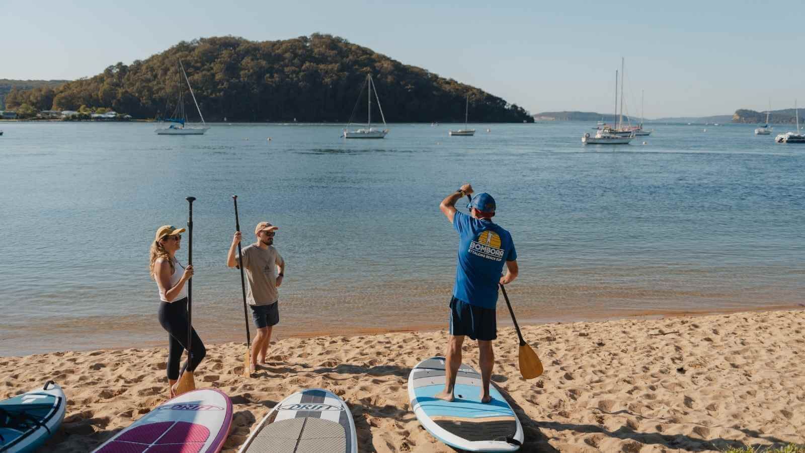 Bombora Ettalong Beach SUP James Vodicka 