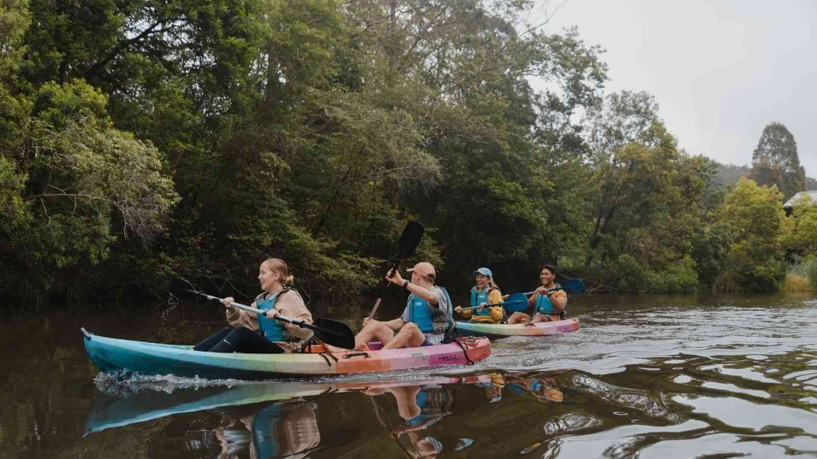 Kayaking on the Central Coast