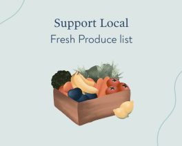 Love Local List fresh produce list