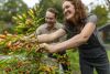 Winemakers secret garden tour at Firescreek Botanical Winery